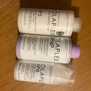 Olaplex No. 3, No. 4 & No. 8